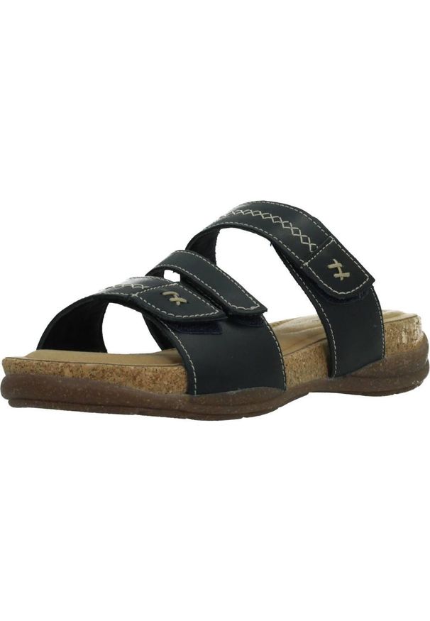 Clarks - Sandały CLARKS ROSEVILLE BAY Niebieski. Kolor: niebieski. Materiał: tkanina, skóra. Sezon: lato