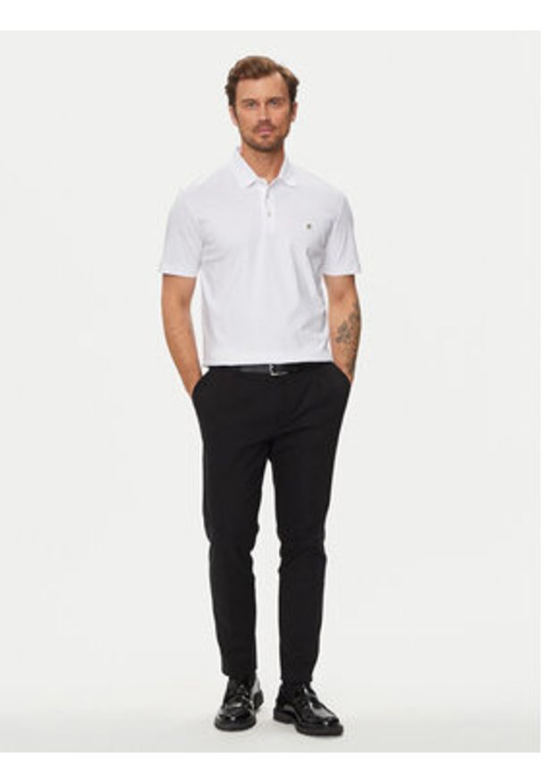 BOSS - Boss Polo C-Parris 01 50520297 Biały Regular Fit. Typ kołnierza: polo. Kolor: biały. Materiał: bawełna