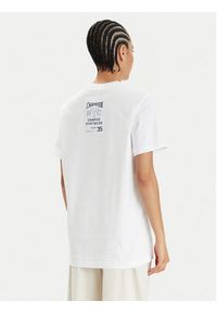 Champion T-Shirt 117207 Biały Oversize. Kolor: biały. Materiał: bawełna #4