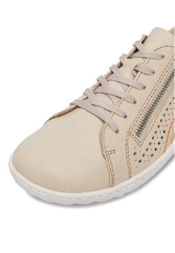 Rieker Sneakersy CEO-52824-60 Beżowy. Kolor: beżowy. Materiał: skóra