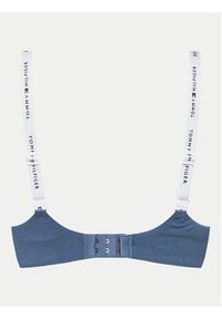 TOMMY HILFIGER - Tommy Hilfiger Biustonosz bezfiszbinowy UW0UW03821 Niebieski. Kolor: niebieski. Materiał: bawełna #3