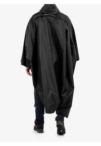 Peleryna przeciwdeszczowa Trekmates Deluxe Poncho - black. Kolor: czarny