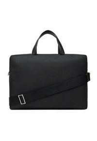 Calvin Klein Torba na laptopa Contrast Commuter Bag LV04D3032G Czarny. Kolor: czarny. Materiał: skóra #4