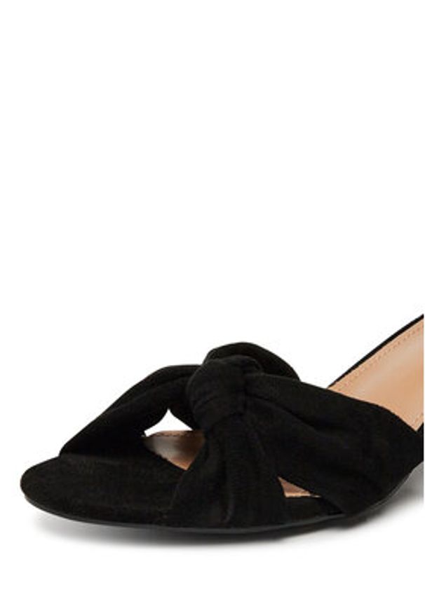 DeeZee Sandały 3697 Czarny. Kolor: czarny. Materiał: materiał