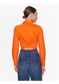 Pinko Koszula Caloroso 100697 Y6VW Pomarańczowy Regular Fit. Kolor: pomarańczowy. Materiał: bawełna #4