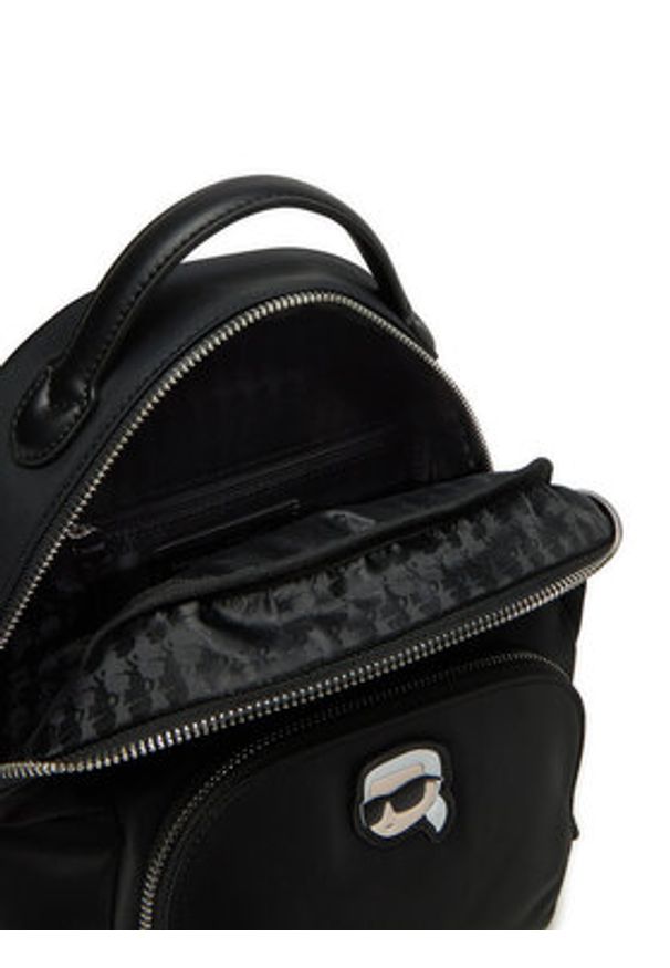Karl Lagerfeld - KARL LAGERFELD Plecak A1W30132 Czarny. Kolor: czarny. Materiał: materiał