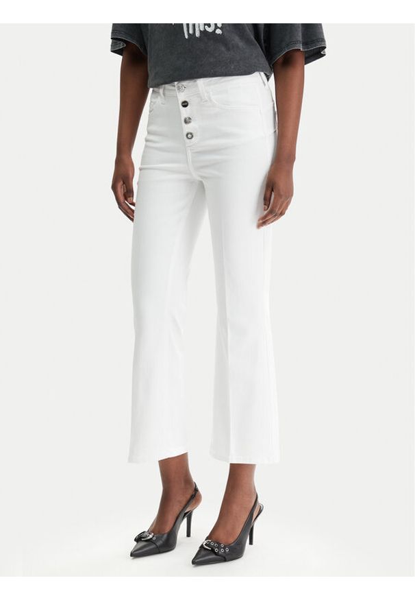 Liu Jo Jeansy UA6040 T2594 Biały Regular Fit. Kolor: biały