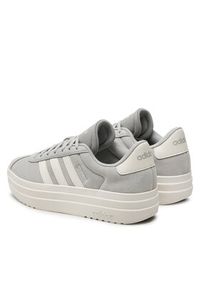 Adidas - adidas Sneakersy VL Court Bold IF9784 Szary. Kolor: szary. Materiał: skóra, nubuk