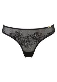 Gossard Stringi Glossies 13006 Czarny. Kolor: czarny. Materiał: syntetyk