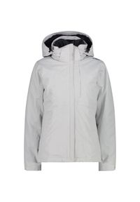 Kurtka damska turystyczna CMP. Kolor: szary, wielokolorowy, czarny. Materiał: softshell. Sport: turystyka piesza #1