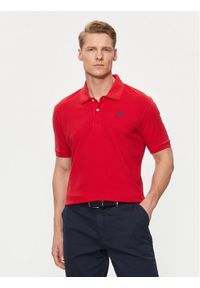 La Martina Polo BPMP01 PK031 Czerwony Regular Fit. Typ kołnierza: polo. Kolor: czerwony. Materiał: bawełna #1