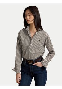 Polo Ralph Lauren Koszula 211910743510 Brązowy Regular Fit. Typ kołnierza: polo. Kolor: brązowy. Materiał: bawełna #1