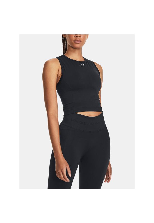 Tank top treningowy damski Under Armour Vanish Seamless. Kolor: czarny