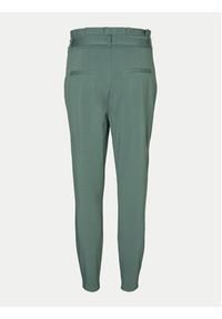 Vero Moda Spodnie materiałowe Eva 10205932 Zielony Loose Fit. Kolor: zielony. Materiał: syntetyk
