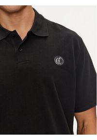 Just Cavalli Polo 76OAGG23 Czarny Regular Fit. Typ kołnierza: polo. Kolor: czarny. Materiał: bawełna #3