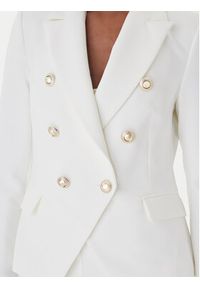Rinascimento Marynarka CFC0128639003 Biały Regular Fit. Kolor: biały. Materiał: syntetyk #2