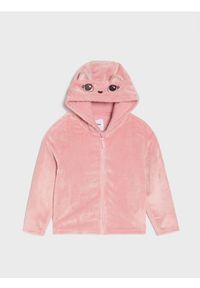 Sinsay - Puszysta bluza z elementami 3D - różowy. Kolekcja: plus size. Kolor: różowy