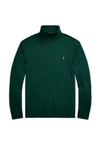 Polo Ralph Lauren Golf 710760126027 Zielony Regular Fit. Typ kołnierza: golf, polo. Kolor: zielony. Materiał: bawełna #2