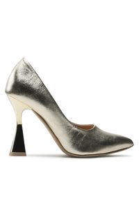 Półbuty Roberto. Kolor: złoty #1