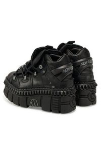 NEW ROCK Sneakersy M-WALL106-S13 Czarny. Kolor: czarny. Materiał: skóra #5