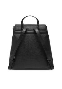 Calvin Klein Plecak Ck Backpack With Conv Strap_Tex K60K613237 Czarny. Kolor: czarny. Materiał: skóra