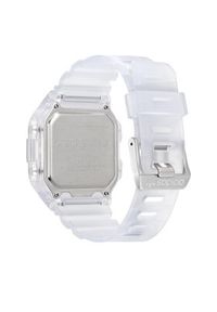 adidas Originals Zegarek Digital One GMT AOST22049 Biały. Kolor: biały