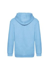FRUIT OF THE LOOM - Bluza Z Kapturem Premium Dla Dzieci. Typ kołnierza: kaptur. Kolor: niebieski