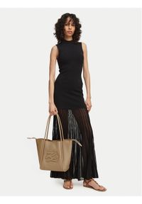 Karl Lagerfeld - KARL LAGERFELD Torebka B2W30051 Beżowy. Kolor: beżowy. Materiał: skórzane #1