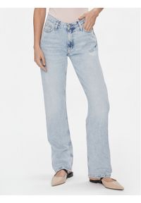 Calvin Klein Jeans Jeansy J20J223302 Niebieski Straight Fit. Kolor: niebieski