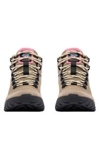 columbia - Columbia Trzewiki Burnsider™ Waterproof 2128841 Brązowy. Kolor: brązowy. Materiał: materiał