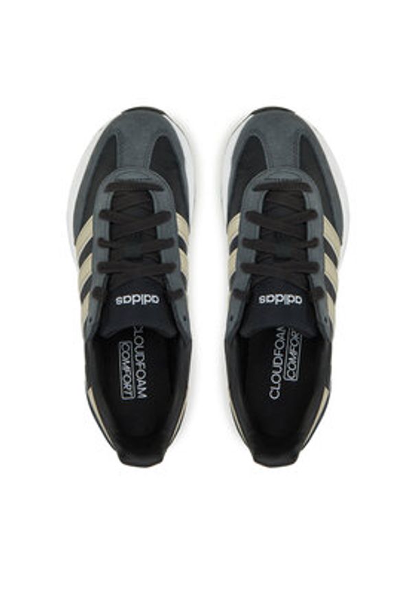Adidas - adidas Sneakersy Run 70s 2.0 JI4909 Czarny. Kolor: czarny. Materiał: materiał. Sport: bieganie