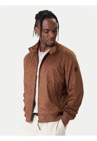 JOOP! Kurtka bomber 363Pedro 10018973 30101918 Brązowy Regular Fit. Kolor: brązowy. Materiał: syntetyk #1