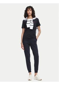 Beverly Hills Polo Club T-Shirt P-SS26W-TS516518 Granatowy Regular Fit. Typ kołnierza: polo. Kolor: niebieski. Materiał: bawełna #5