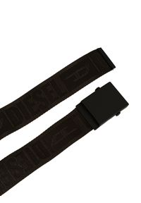 Diesel Pasek "TLT" | X09712 P4641 | Mężczyzna | Wojskowa Zieleń. Materiał: poliester, poliamid. Wzór: napisy. Styl: militarny #3