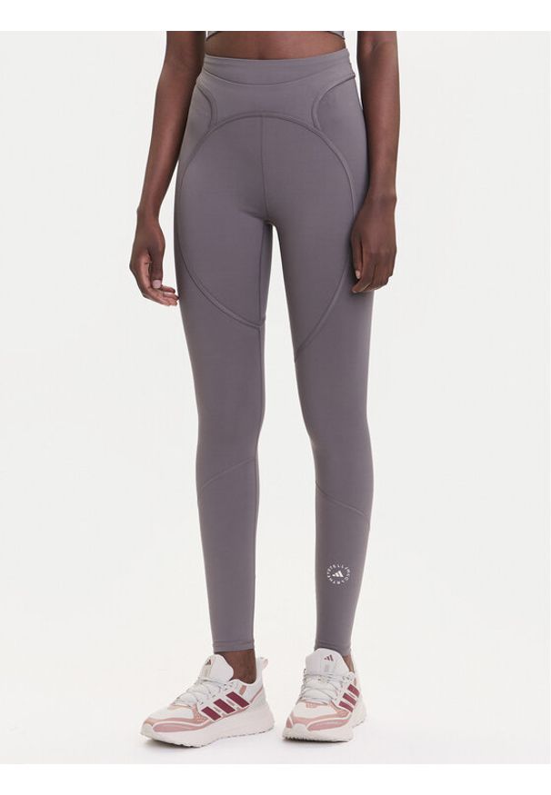Adidas by Stella McCartney - adidas by Stella McCartney Legginsy Training JM1398 Szary Slim Fit. Kolor: szary. Materiał: syntetyk