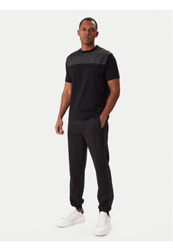 Karl Lagerfeld - KARL LAGERFELD Spodnie dresowe 705001 561902 Czarny Regular Fit. Kolor: czarny. Materiał: syntetyk