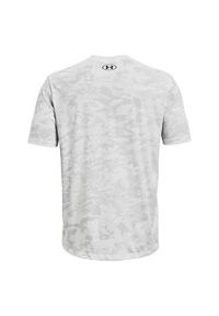 Koszulka treningowa męska Under Armour Abc Camo SS. Kolor: szary, biały, wielokolorowy. Długość rękawa: krótki rękaw. Długość: krótkie. Sport: bieganie