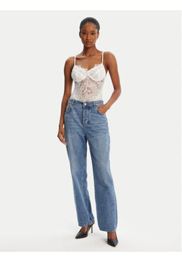 BARDOT - Bardot Body Britney 38853TB2 Biały. Kolor: biały. Materiał: syntetyk