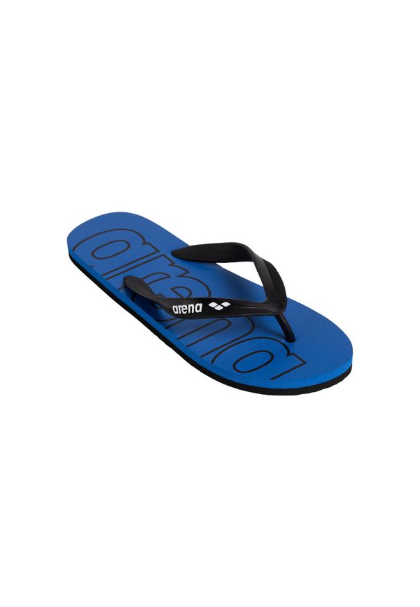 Japonki Arena Flip Flop. Okazja: na plażę. Kolor: wielokolorowy, niebieski, czarny. Materiał: materiał. Sezon: lato. Styl: klasyczny, elegancki