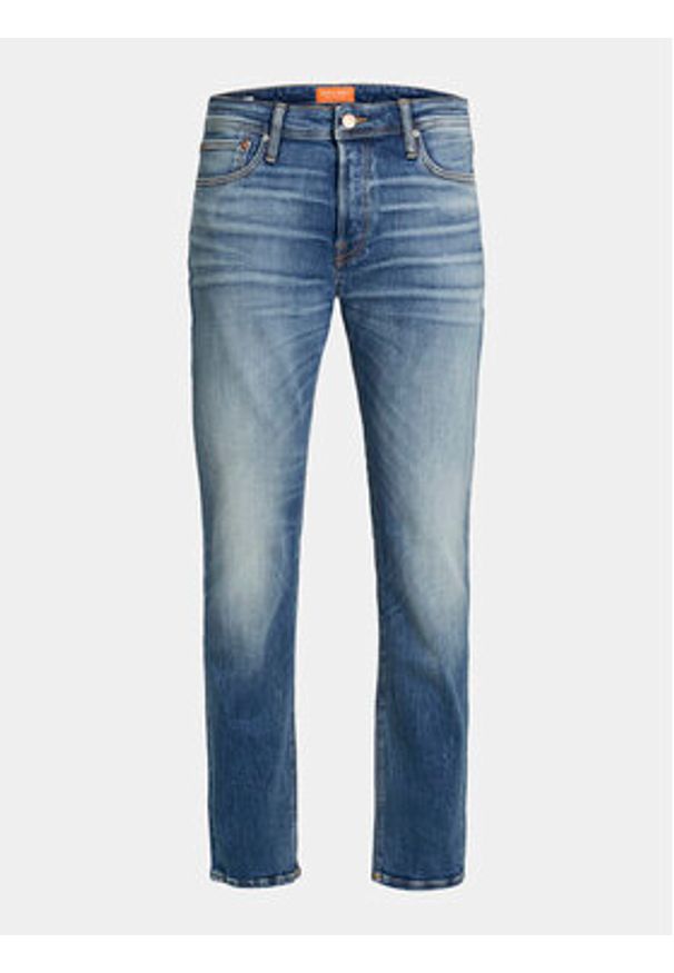 Jack & Jones Jeansy Mike 12168290 Niebieski Tapered Fit. Kolor: niebieski