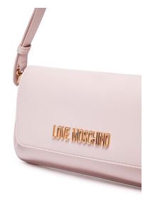 Love Moschino - LOVE MOSCHINO Torebka JC4058PP1MLO0601 Różowy. Kolor: różowy. Materiał: skórzane #4