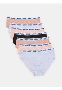 Sinsay - Majtki hipster 5 pack - wielobarwny