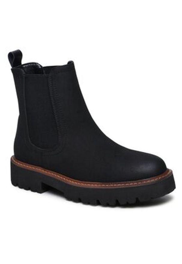 Jenny Fairy Sztyblety WS88176-01 Czarny. Kolor: czarny. Materiał: skóra