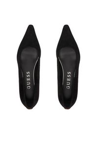 Guess Czółenka FLFDNR SUE08 Czarny. Kolor: czarny. Materiał: skóra, zamsz #2