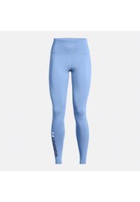 Legginsy treningowe damskie Under Armour Campus Graphic. Kolor: niebieski