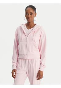 Juicy Couture Bluza Iccle JCWAS126304 Różowy Oversize. Kolor: różowy. Materiał: syntetyk #1