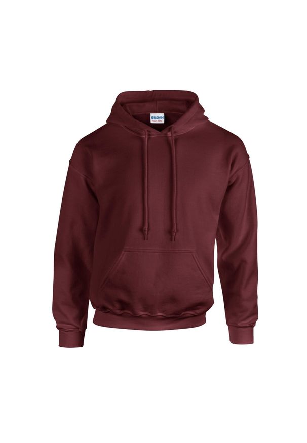GILDAN - Bluza Z Kapturem Dla Dorosłych Unisex Heavy Blend. Typ kołnierza: kaptur. Kolor: wielokolorowy, czerwony, brązowy