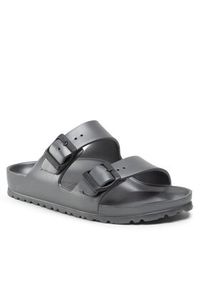 Birkenstock Klapki Arizona EVA 1001498 Szary. Kolor: szary. Materiał: skóra #7