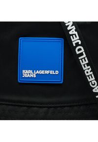 Karl Lagerfeld Jeans Bucket 231D3404 Czarny. Kolor: czarny. Materiał: materiał, nylon