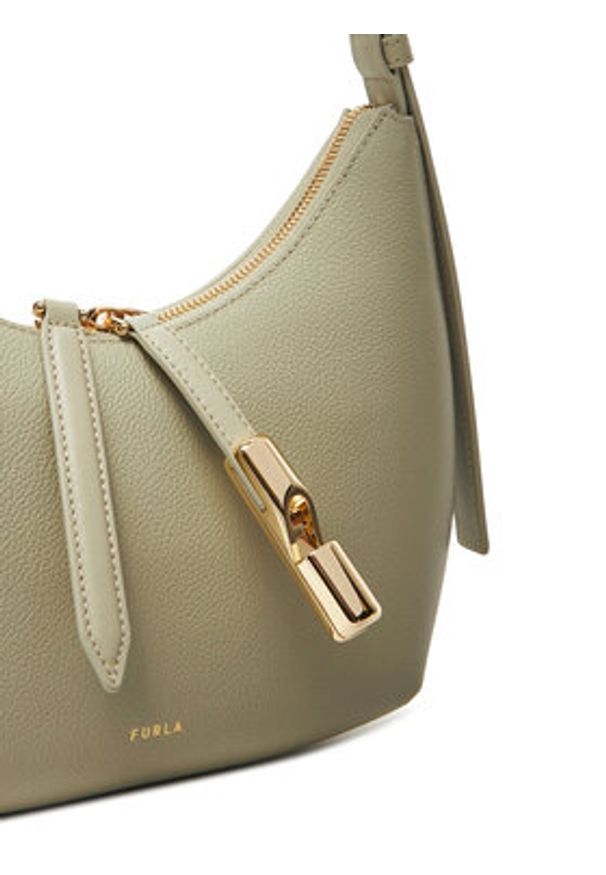 Furla Torebka Goccia S WB01500 BX3353 CN 4023S Écru. Materiał: skórzane
